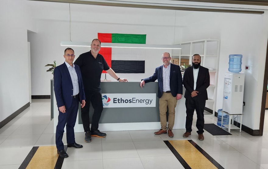 EthosEnergy selected as approved repair facility by Amarinth in Middle East